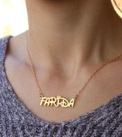 DISNEY NAME NECKLACE